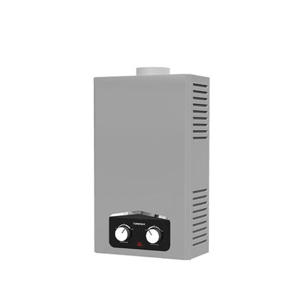 TORNADO Gas Water Heater 6 Liter, Digital, Natural Gas, Silver GHM-C06CNE-S