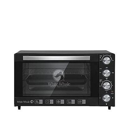 White Whale Electric Oven with Grill, 45 L - Black WO-077RCB