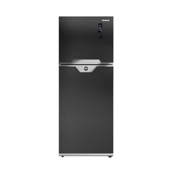 Fresh refrigerator no frost 450L black glass FNT-MR580YGMOD