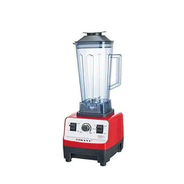 Sokany Blender, 4500 Watt, Black and Red - SK-444