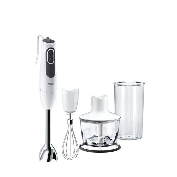 Braun MultiQuick 3 Sauce Hand Blender 11 Speeds 750 Watt White/Grey MQ 3135 Sauce