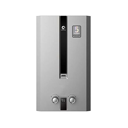 Picture of WHITE WHALE GAS WATER HEATER 10 LITER SILVER DIGITAL -  WG-111 CS