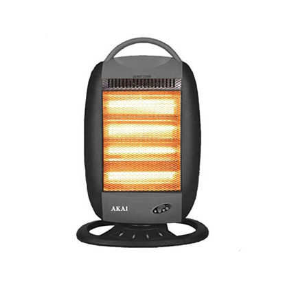 Picture of Akai Electric Heater 1600 Watt 4 Candles With Remote black- AK-16R