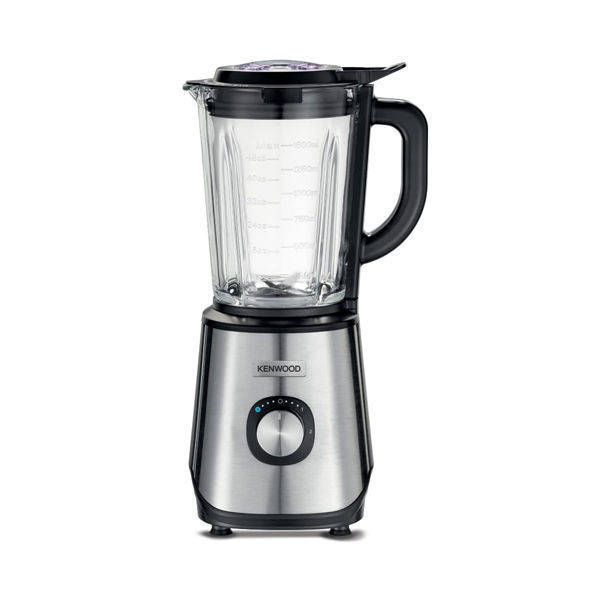 Glass Blender 1000W Power Blender Kenwood Black/Silver BLM45