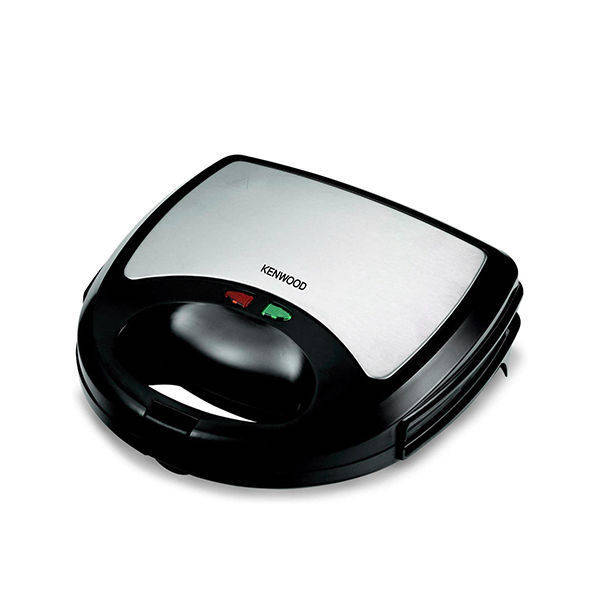 Kenwood 3 in 1 Sandwich Maker, 750 Watt, Black Silver - OWSMM01.A0BK