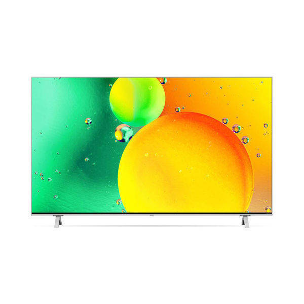 LG NanoCell TV 50 Inch NANO77 Series Cinema Screen Design 4K Active HDR webOS22 with ThinQ AI - 50NANO776QA