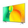 LG NanoCell TV 50 Inch NANO77 Series Cinema Screen Design 4K Active HDR webOS22 with ThinQ AI - 50NANO776QA