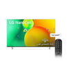 LG NanoCell TV 50 Inch NANO77 Series Cinema Screen Design 4K Active HDR webOS22 with ThinQ AI - 50NANO776QA
