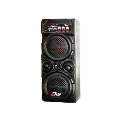 Zero Portable Wireless Bluetooth Speaker SD Card Reader / AUX / USB Black - ZR-4930D