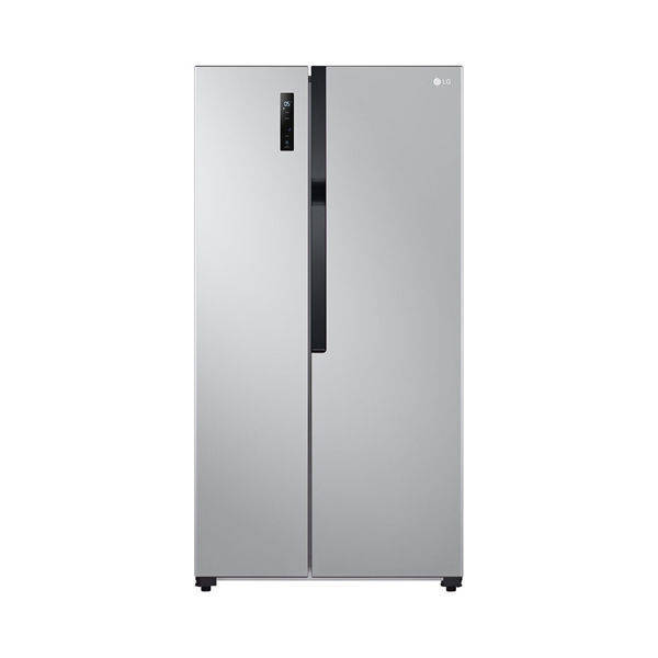 LG 519 litter, Side-By-Side Refrigerator Silver GCFB507PQAM