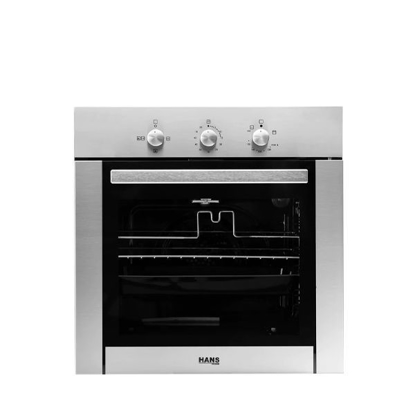 Hans Built in Oven 60cm Gas with Grill and Cooling Fan OGO200.10