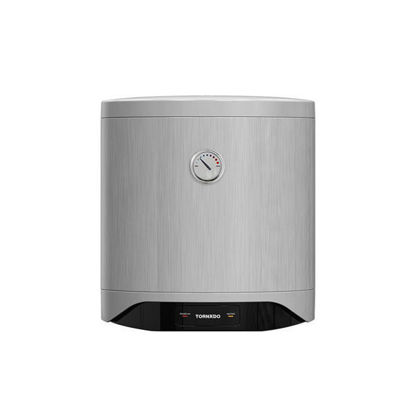 TORNADO Electric Water Heater 30 L , Enamel, LED lamp, Silver TEEE-30MS