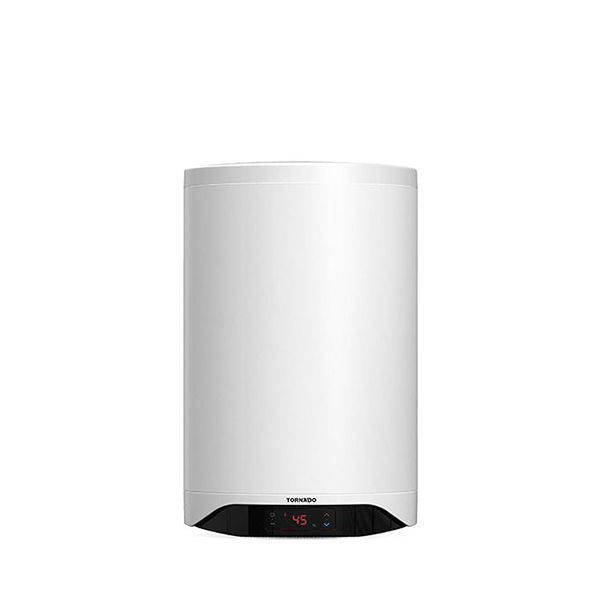 TORNADO Electric Water Heater 60 L , Enamel, Digital, White TEEE-60DW