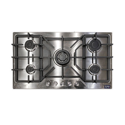 Fresh Gas Cooker Built In 5 Burners 90 Cm Safety Stainless 9659