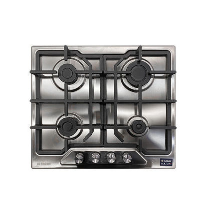 Fresh Gas Cooker Built In 4 Burners 60 Cm Safety Stainless 9627