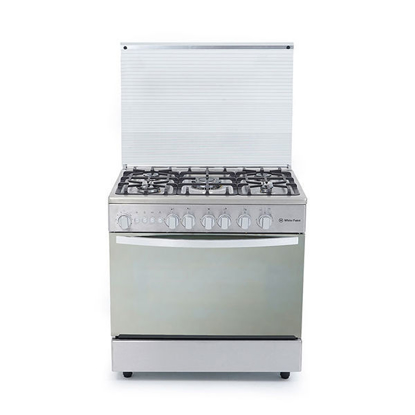 White Point Free Standing Gas Cooker 90*60 With 5 Burners -Fully Stainless WPGC9060XA
