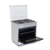 White Point Free Standing Gas Cooker 90*60 With 5 Burners -Fully Stainless WPGC9060XA