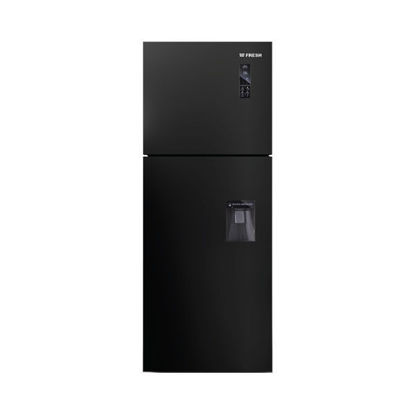 Fresh Refrigerator 397Liters with dispenser Glass  FNT-DR470 YGBM