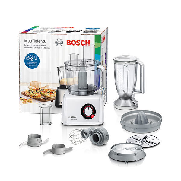 ElIraqi Company Bosch Food processor MultiTalent 8 1100 W White