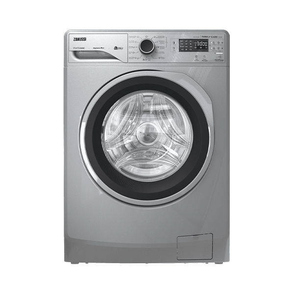 ZANUSSI 6KG PERLAMAX FRONT LOAD WASHING MACHINE 1200 RPM - SILVER ZWF6240SS5