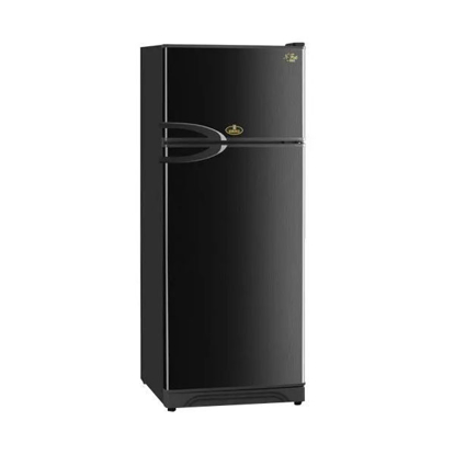 Kiriazi No-Frost Refrigerator, 370 Liters, Black - KH370LNB