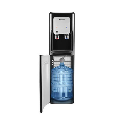 Koldair Water Dispenser 2 Tabs Hot & Cold Bottom Bottle Black