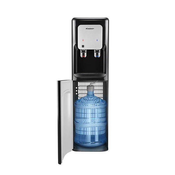 Koldair Water Dispenser 2 Tabs Hot & Cold Bottom Bottle Black
