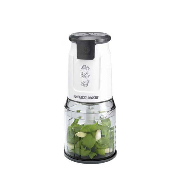 Black + Decker Chopper, 0.5 Liter, 500 watt, White - FC300-B5