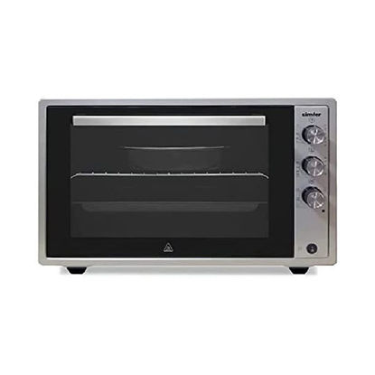 Simfer Elctric Oven - 70 Liter  - Silver,Turbo Grill, Fan, Double Glass 1215125