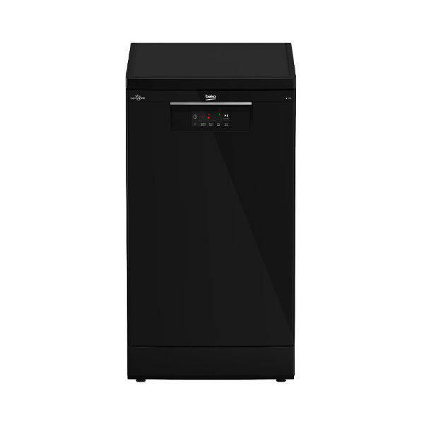 Beko dishwasher 10 person 5 program 45cm inverter black BDFS15020B