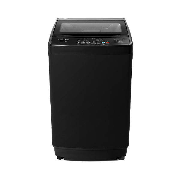 White Point Top Loading Washing Machine 11 KG Digital Screen - Diamond Drum & Glass Door In Black Color - WPTL11DGBLA