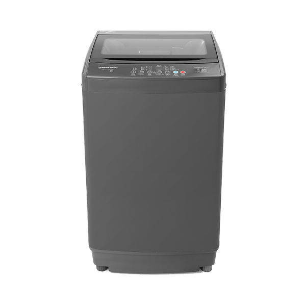 White Point Top Loading Washing Machine 11 KG Digital Screen - Diamond Drum & Glass Door In Grey - WPTL11DGGLA