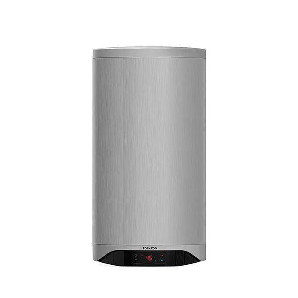 TORNADO Electric Water Heater 80 L , Enamel, Digital, Silver TEEE-80DS