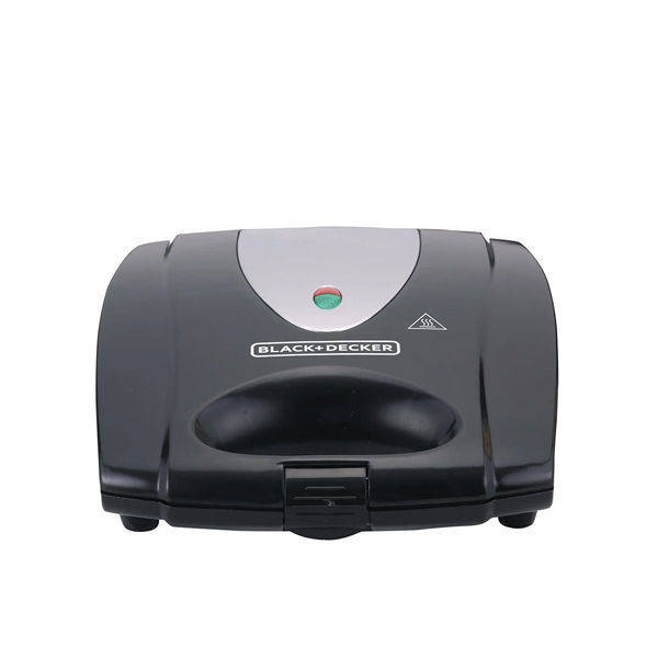 Black + Decker Sandwich Maker, 1400 Watt, Black - TS4080-B5