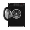 Beko Automatic Front Loading Washing Machine, 8 Kg, Inverter Motor, Black - WTV 8612 XBCI