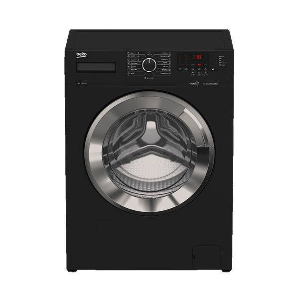 Beko Washing Machine 7Kg Digital Pro Smart & Steam - Black WTV 7512 XBCI