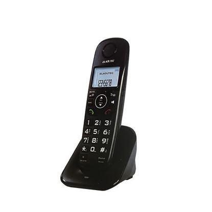 EL-ADL Tec Cordless Telephone black Model D1001