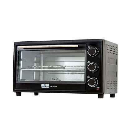 General Tech Electric Oven with Grill 48 Liter With Fan Black GTEO48-RCL-B
