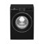 Beko Automatic Front Loading Washing Machine, 9 Kg ( Iron Fast + Steam ), Inverter Motor, Black - B3WFU50940BCI