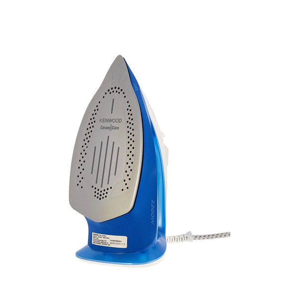 El-Iraqi Company | Kenwood Steam Iron, 2200 Watt, White Blue - STP60