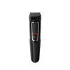 Philips Multigroom series 3000 8-in-1, Face and Hair 8 tools, Self-sharpening steel blades, Up to 60 min run time, Rinseable attachments - MG3730