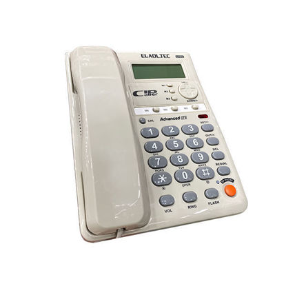 El-ADL-TEC Corded Telephone Multi Color 60BE