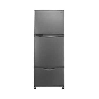 TOSHIBA Refrigerator No Frost 351 Liter, Silver GR-EFV45-SL