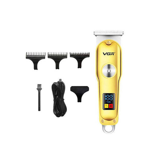 VGR Electric Shaver Digital Gold V-290