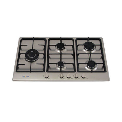 Kitchen Line Gas Hob Built-in 5 Burners 90 Cm Stainless Steel - ZP.GWE5020