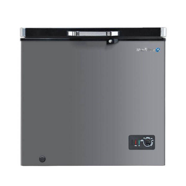 WHITE WHALE DEEP FREEZER 195 LITER black WCF-245 XAG