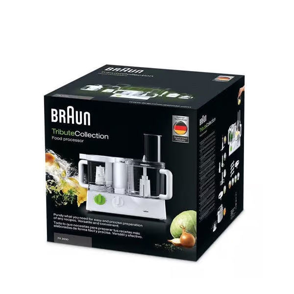 شركة العراقى محضر طعام براون تريبيوت كوليكشن، 600 وات، ابيض/اخضر FX3030