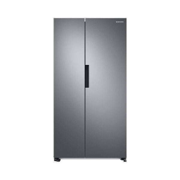 Samsung Refrigerator Side by Side 632 Liter with SpaceMax™ Technology Silver RS66A8100S9/MR