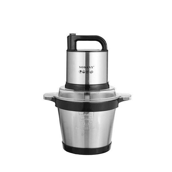 Sokany Chopper & Grinder With Stainless Body 4 Liter - 800 Watt SK-7028