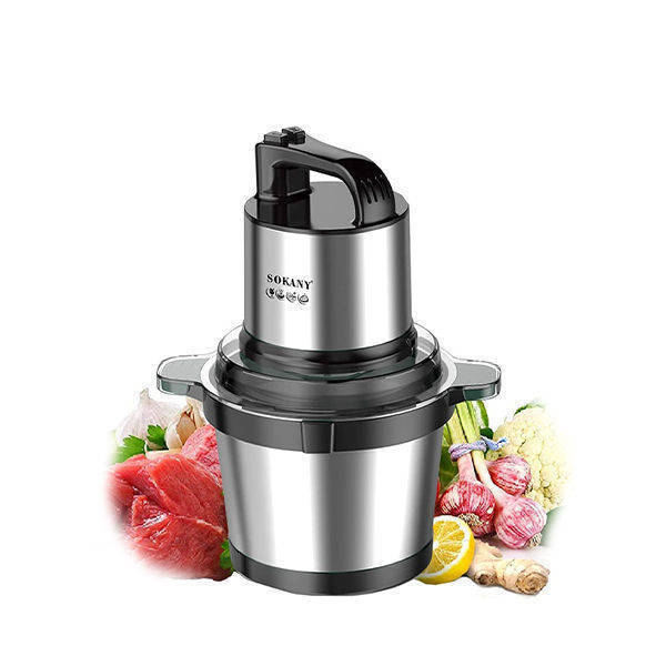 Sokany Chopper & Grinder With Stainless Body 4 Liter - 800 Watt SK-7028N